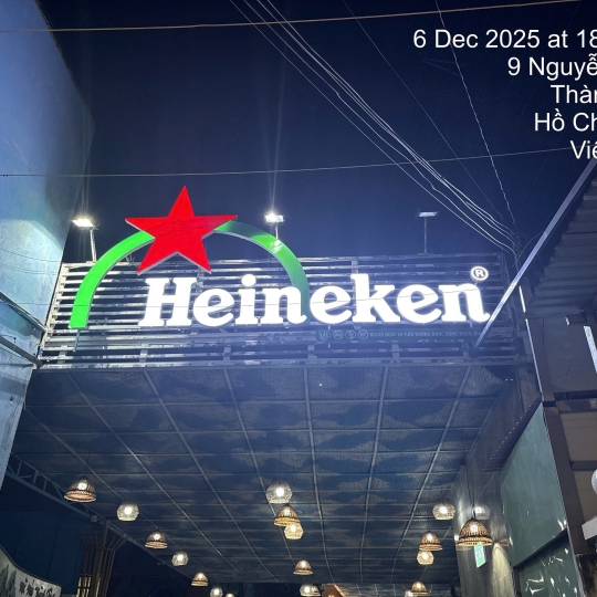 BẢNG HIỆU QUẢNG CÁO BIA